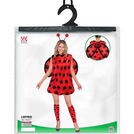 Widmann SRL Lieveheersbeestje kostuum