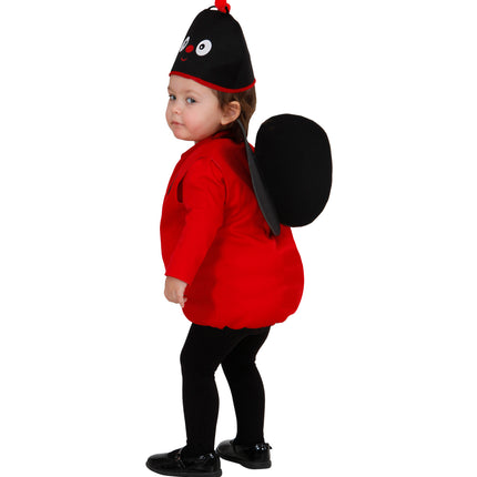 Widmann SRL Lieveheersbeestje kostuum Eline