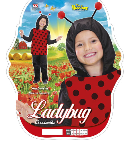 Widmann SRL Lieveheersbeestje pak kind Romy