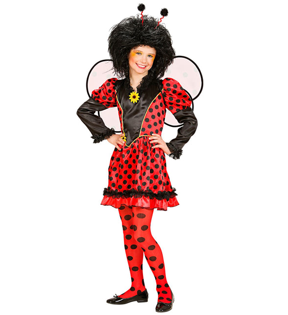 Widmann SRL Lieveheersbeestje pak kind Roos