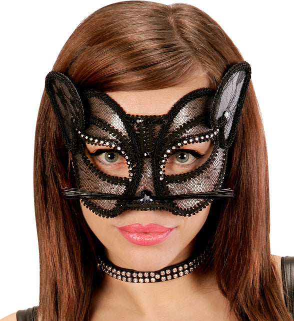 Widmann SRL Luxe katten oogmaskers