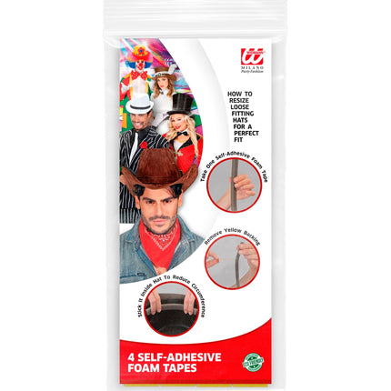 Widmann SRL Maak elke hoed op maat met deze zelfklevende foam