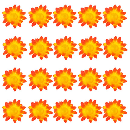 Widmann SRL Madelief decoratieve bloemen oranje geel