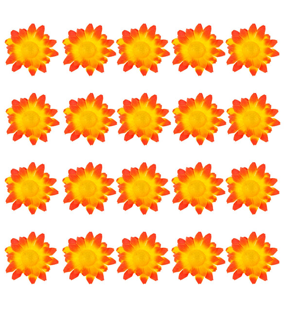 Widmann SRL Madelief decoratieve bloemen oranje geel