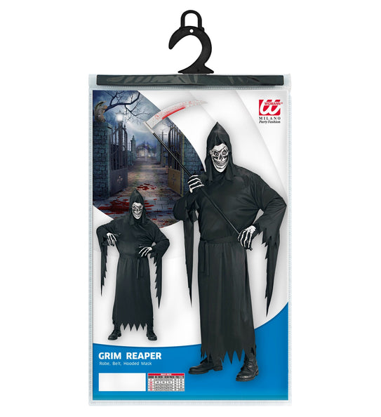 Widmann SRL Magere hein Grim reaper kostuum heren