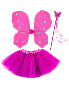 Widmann SRL Magische fee setjes donker roze