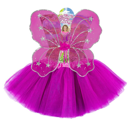 Widmann SRL Magische fee setjes donker roze