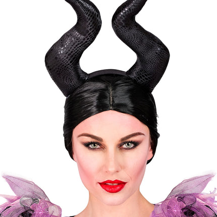 Widmann SRL Malefica hoorns hoofdband