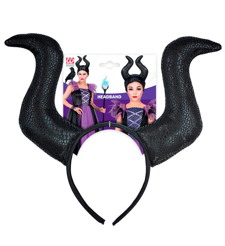 Widmann SRL Malefica hoorns hoofdband