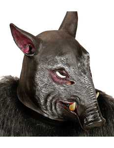 Widmann SRL Mannelijk varkens masker voor party's