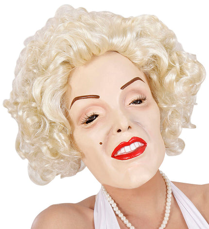 Widmann SRL Marilyn Monroe masker latex