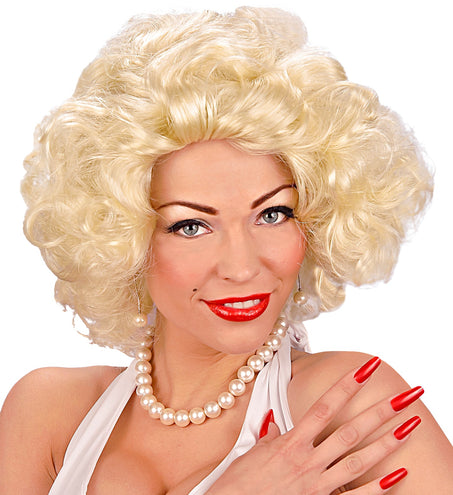 Widmann SRL Marilyn Monroe pruik krullen