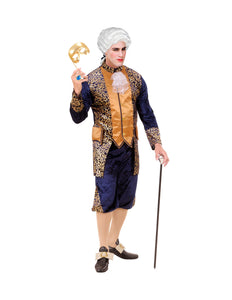 Widmann SRL Markies kostuum in blauw