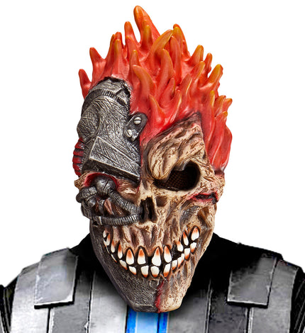 Widmann SRL Masker cyber zombie schedel