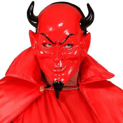 Widmann SRL Masker duivel plastic