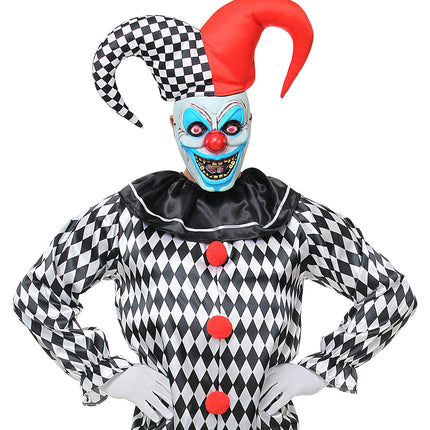 Widmann SRL Masker horror nar Kevin met muts