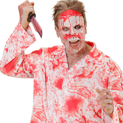Widmann SRL Masker met bloed Psycho