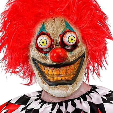 Widmann SRL Masker met wiebelende ogen clown Sem