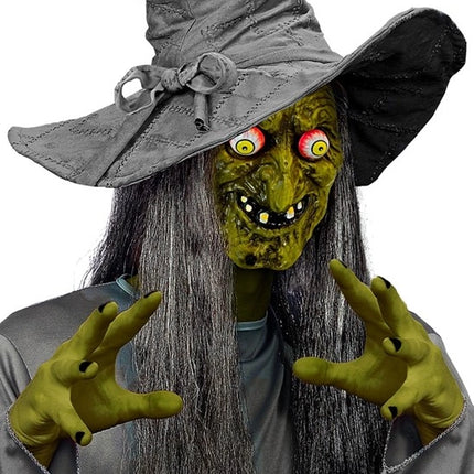 Widmann SRL Masker met wiebelende ogen hek Sara