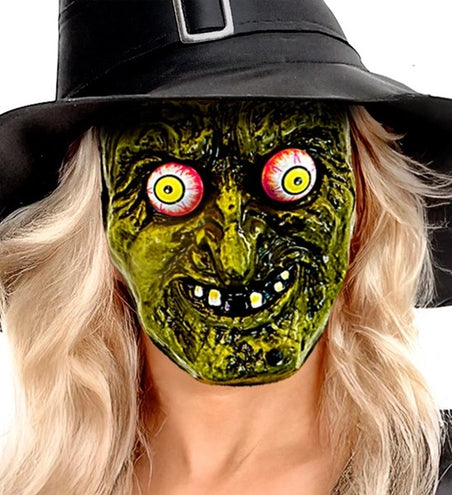 Widmann SRL Masker met wiebelende ogen hek Sara