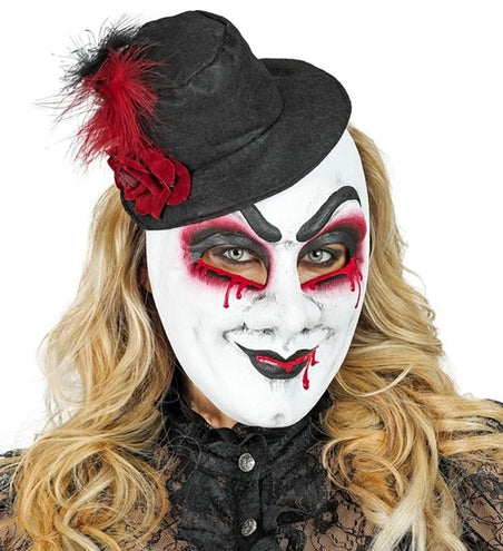 Widmann SRL Masker theater bloedende man met hoed Niek