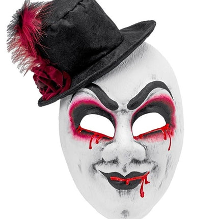 Widmann SRL Masker theater bloedende man met hoed Niek