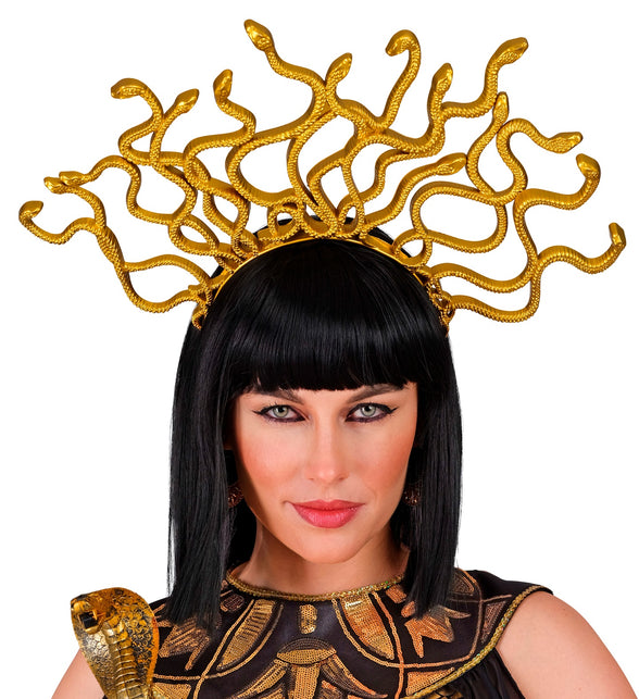 Widmann SRL Medusa diadeem goud