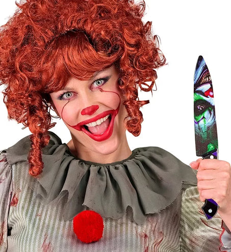 Widmann SRL Mes kwaadaardige clown 31cm Guus