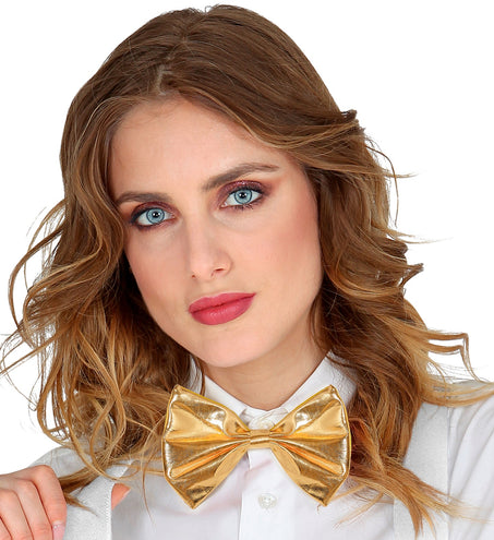 Widmann SRL Metallic gouden strikjes voor party's