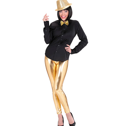 Widmann SRL Metallic gouden strikjes voor party's