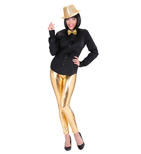 Widmann SRL Metallic gouden strikjes voor party's