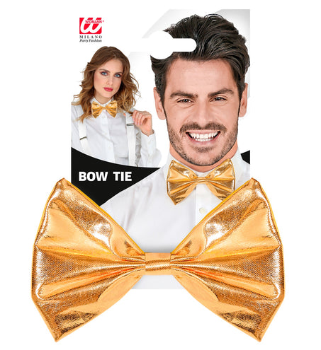 Widmann SRL Metallic gouden strikjes voor party's