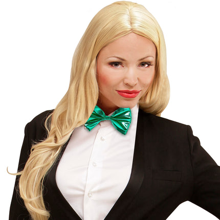 Widmann SRL Metallic groene strikjes