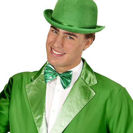 Widmann SRL Metallic groene strikjes