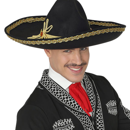 Widmann SRL Mexicaanse hoed Cancun 50 cm