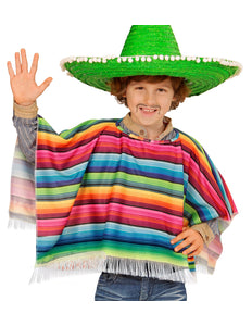 Widmann SRL Mexicaanse poncho kinderen