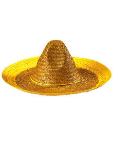 Widmann SRL Mexicaanse sombrero geel