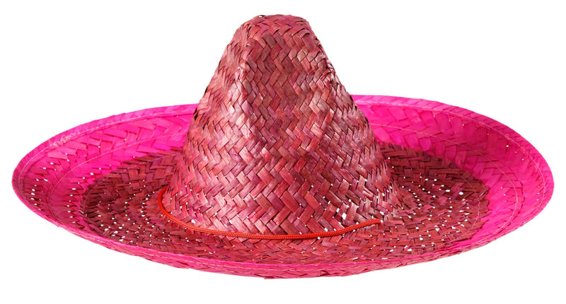 Widmann SRL Mexicaanse sombrero roze