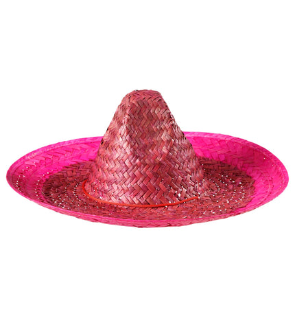 Widmann SRL Mexicaanse sombrero roze