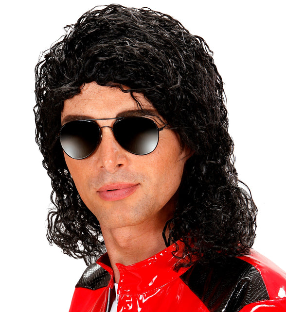 Widmann SRL Michael Jackson pruik King of Pop