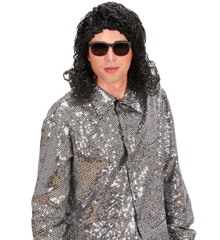 Widmann SRL Michael Jackson pruik King of Pop