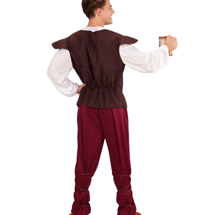 Widmann SRL Middeleeuws boeren kostuum Taveerne