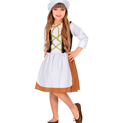 Widmann SRL Middeleeuws pakje meisje Veerle