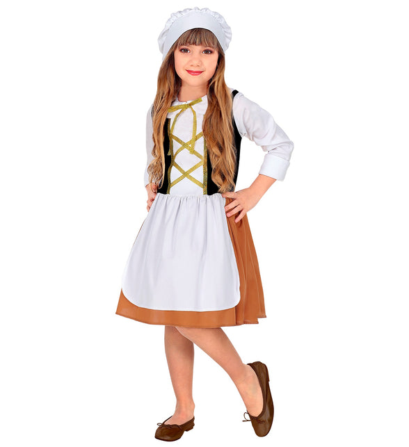 Widmann SRL Middeleeuws pakje meisje Veerle