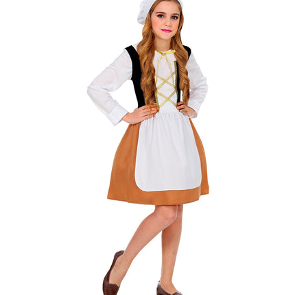 Widmann SRL Middeleeuws pakje meisje Veerle