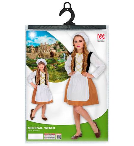 Widmann SRL Middeleeuws pakje meisje Veerle