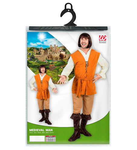 Widmann SRL Middeleeuwse boer kostuum Guus