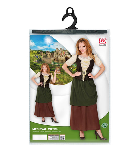 Widmann SRL Middeleeuwse boerinnenjurk