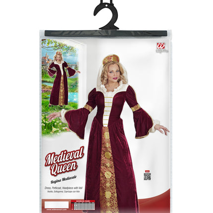 Widmann SRL Middeleeuwse koningin Maxima