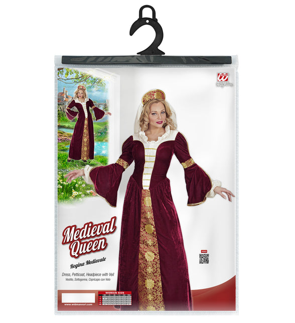 Widmann SRL Middeleeuwse koningin Maxima